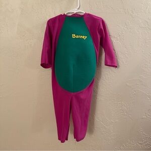Vintage Barney Toddler Costume 1–2 Years Purple Dinosaur 1992